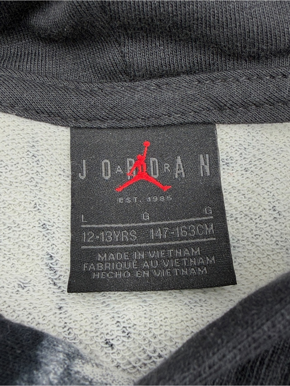NWT Nike Air Jordan Boys MJ MVP Championship Rings Pullover Hoodie Size L - Picture 10 of 16
